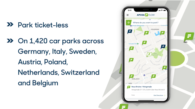 APCOA FLOW app screenshot 1