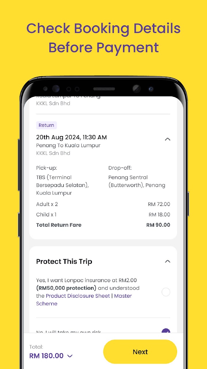 Flexi Parking app screenshot 3