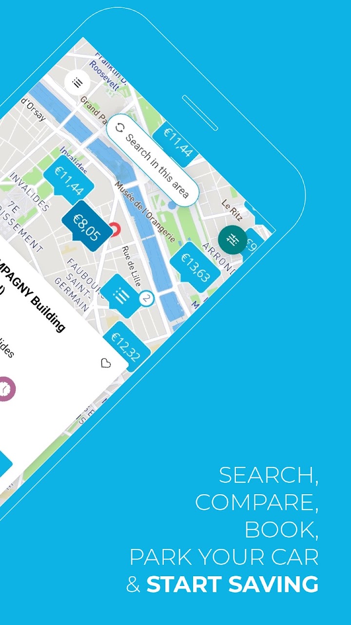 OnePark app screenshot 2