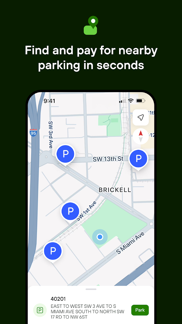 PayByPhone app screenshot 2