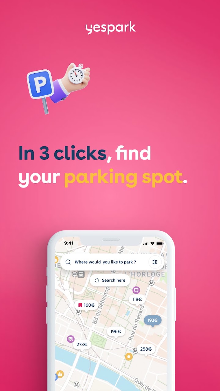 Yespark app screenshot 2