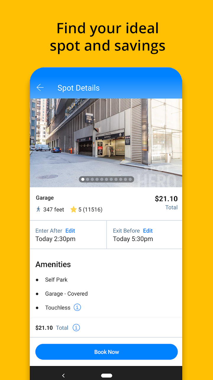 SpotHero app screenshot 3