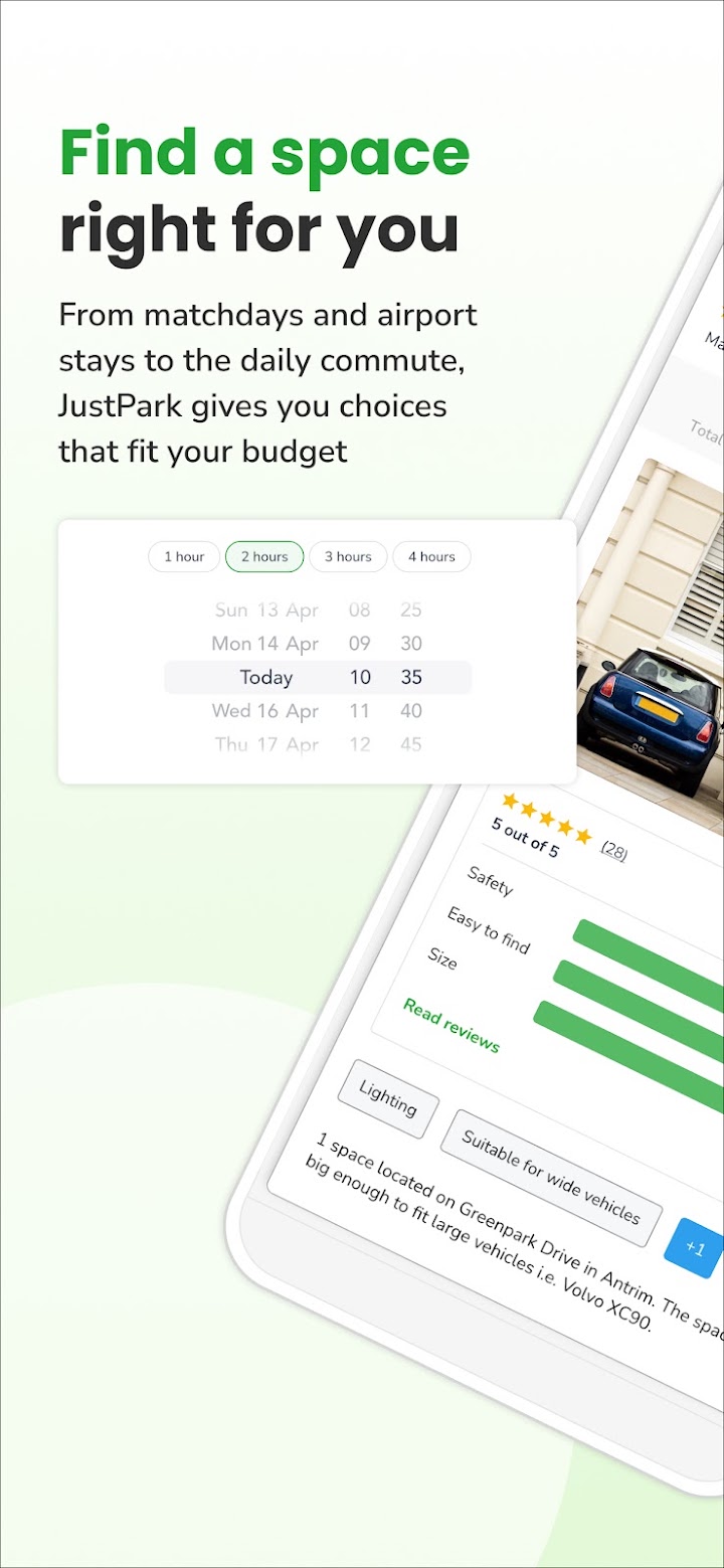 JustPark app screenshot 3