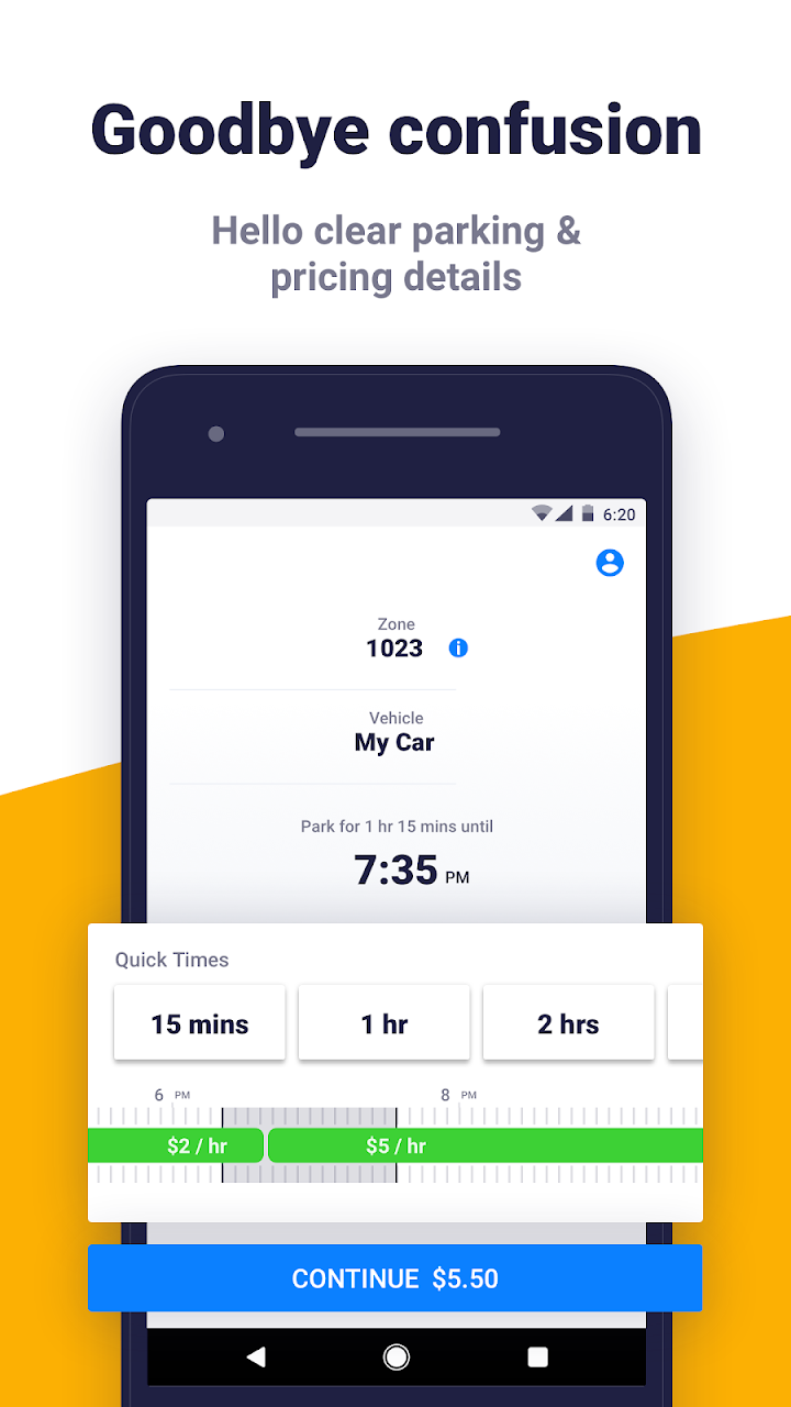 Passport Parking app screenshot 1