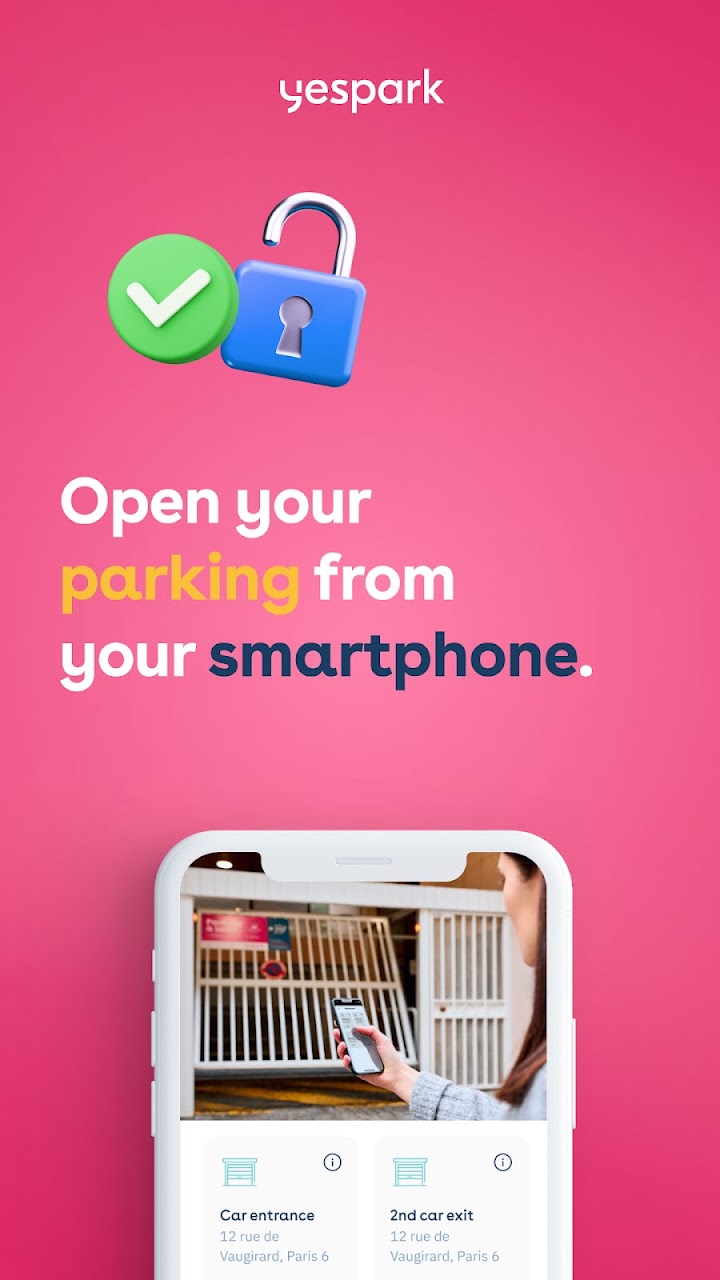 Yespark app screenshot 3