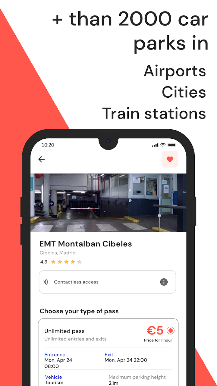 Parclick app screenshot 3