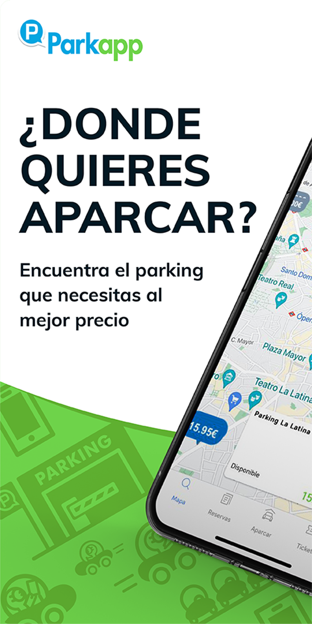 Parkapp app screenshot 1