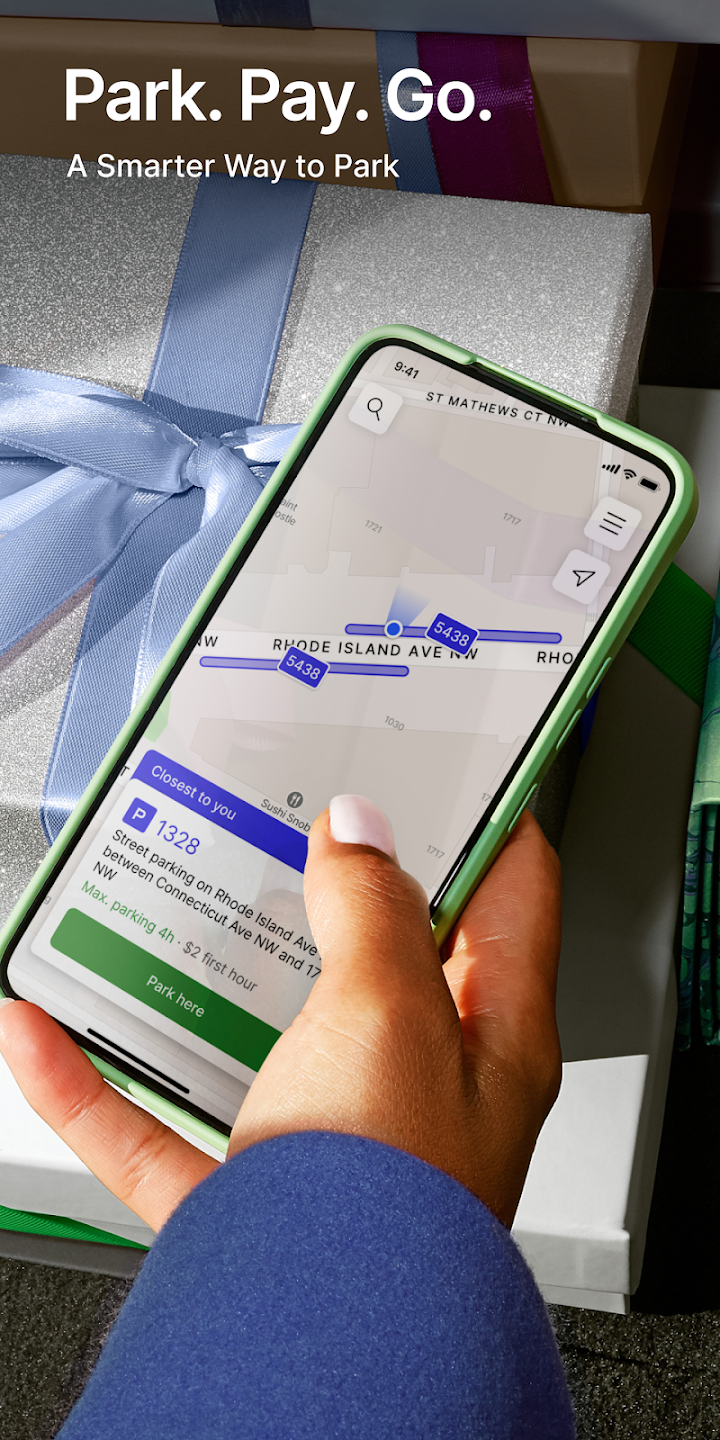 ParkMobile app screenshot 1