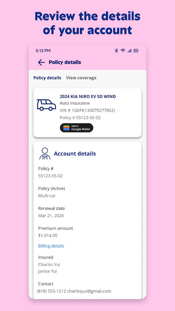 PayMyPark app screenshot 1