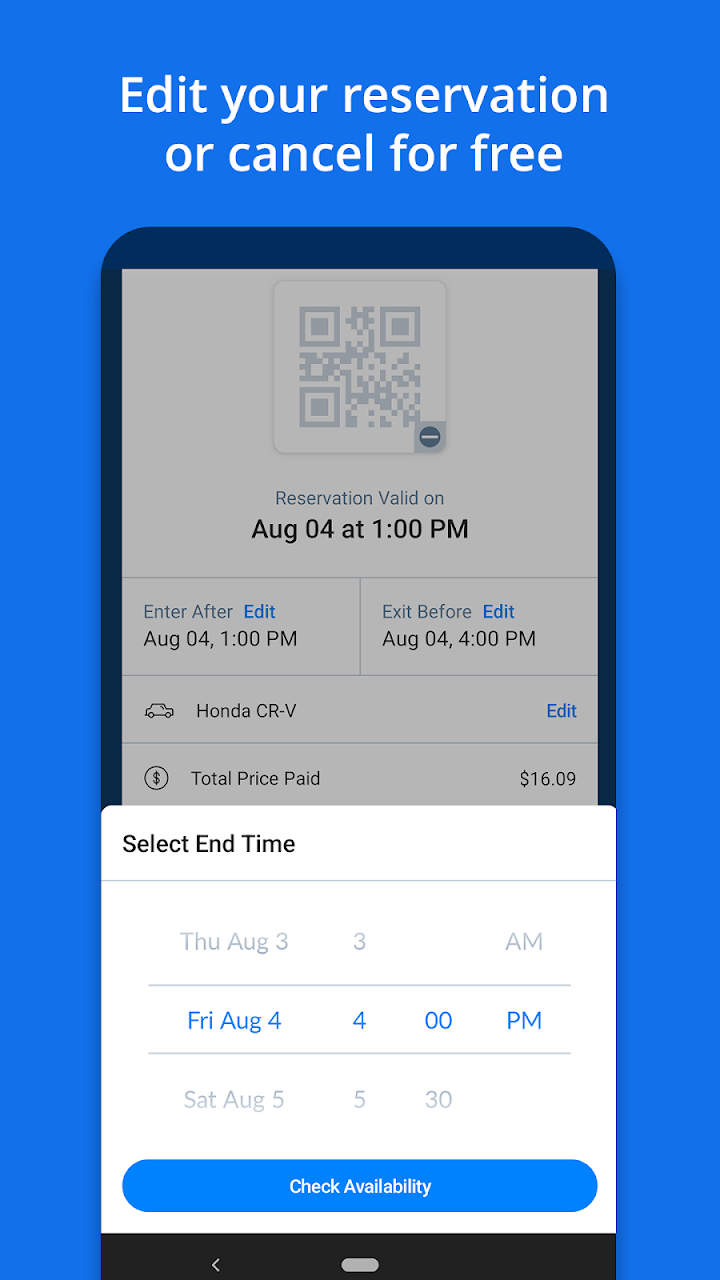 SpotHero app screenshot 4