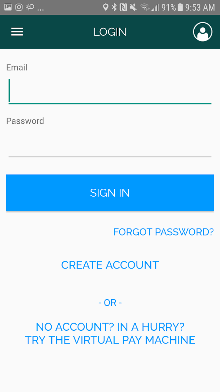 MyParking (ParkPlus) app screenshot 1