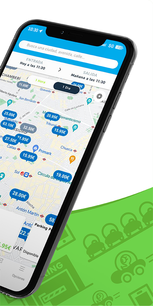 Parkapp app screenshot 2