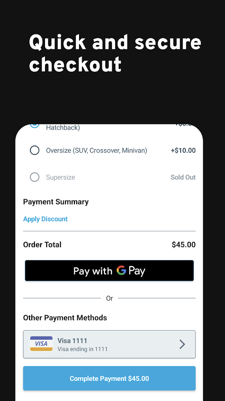 BestParking app screenshot 2