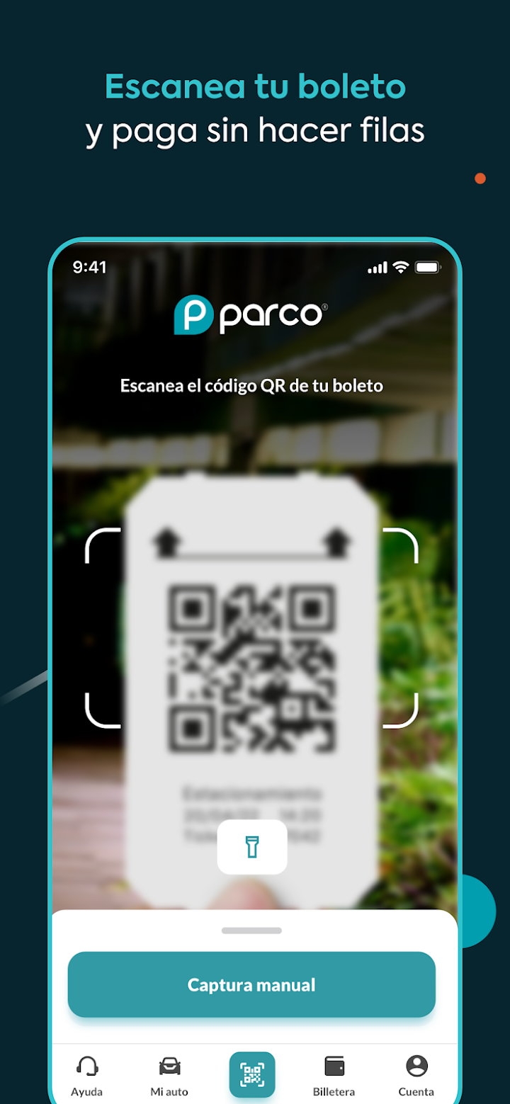 Parco app screenshot 2