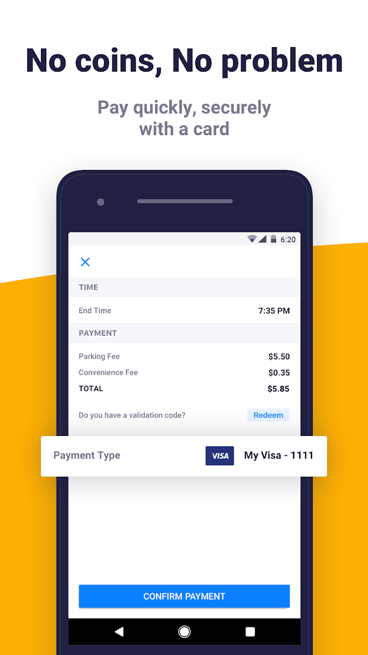 Passport Parking app screenshot 2