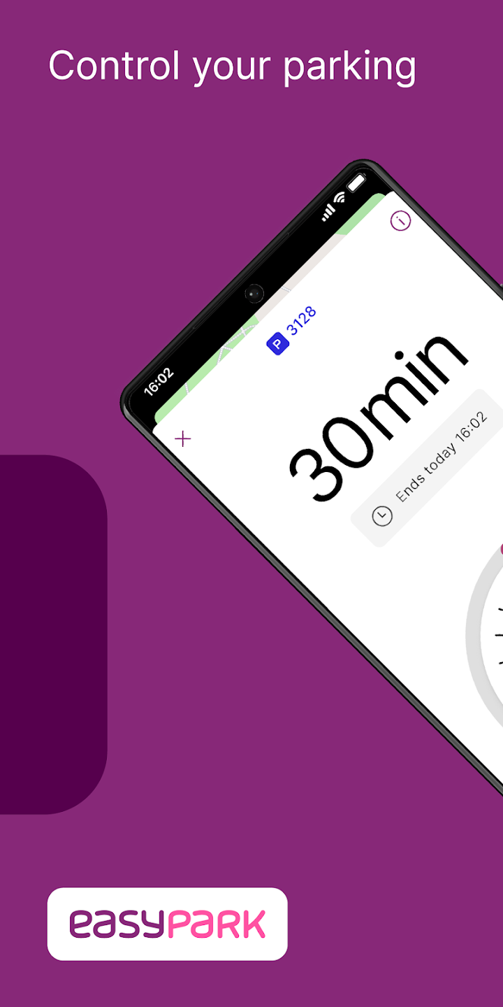 EasyPark app screenshot 1