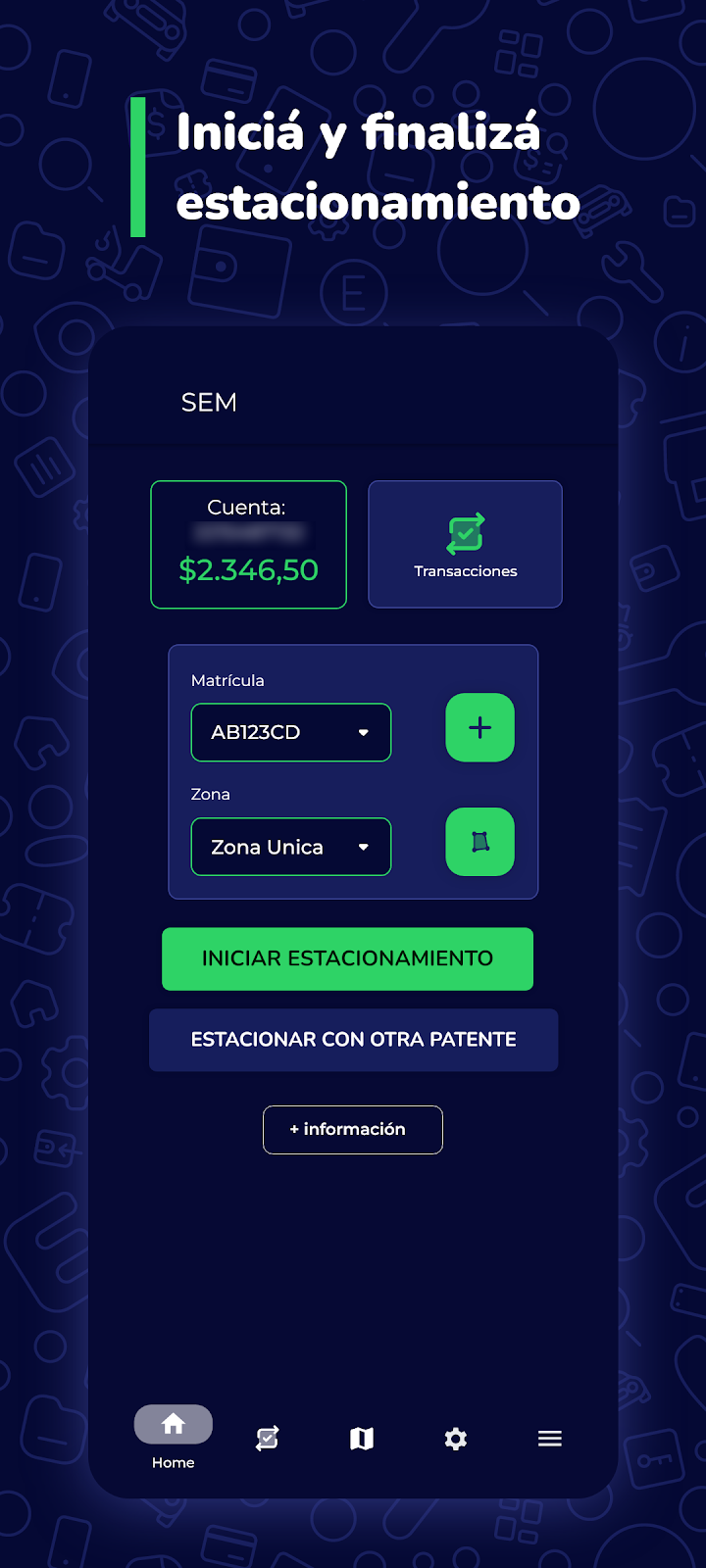 SEM Mobile app screenshot 1