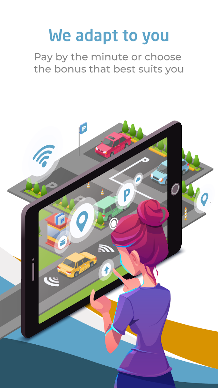 wesmartPark app screenshot 1